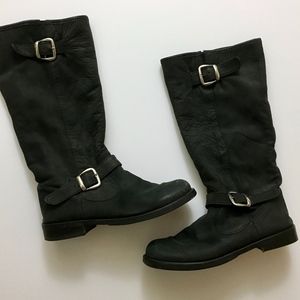 Steve Madden Ranch leather boots